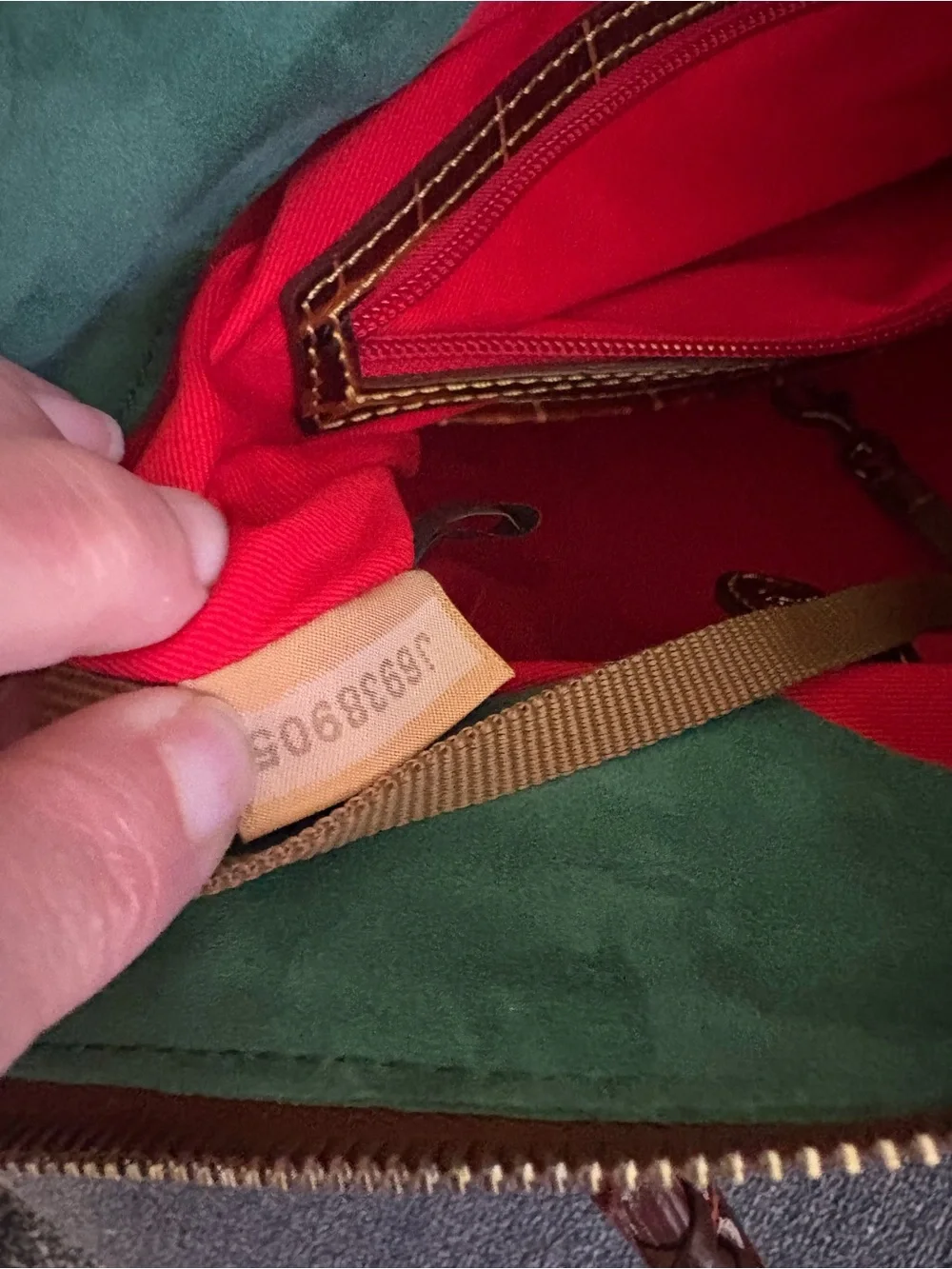 Dooney & Bourke Brown Croco Fino Croc-Embossed Satchel with Gold Hardware